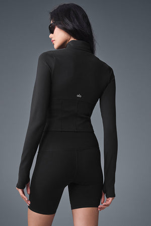 Veste corset entièrement zippée à aérographe